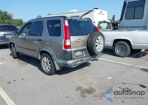 2006 Honda Cr-V Ex из США, поврежденный, VIN JHLRD68866C017839